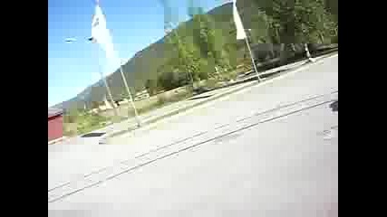 Mercedes 190e 2.6 M103 Burnout.