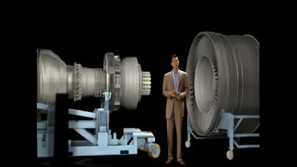 Реактивен самолетен двигател 3d аниция