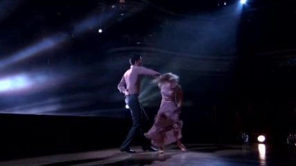 Drew Scott and Emma Slater dance the Waltz to Both Sides Now