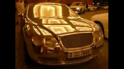 Bentley от бяло злато в Дубай