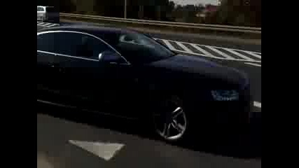 Audi S5 Acceleration great sound 