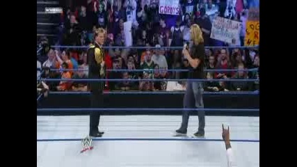 Джерико отново получава копие от Острието [ Smackdown 26.02.10]