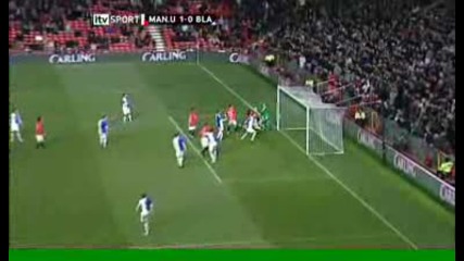 Манчестър Юнайтед 1 - 0 Блекбърн гол на Карлос Тевес 