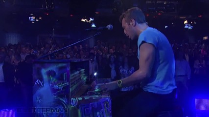 Coldplay - Paradise (live on Letterman)