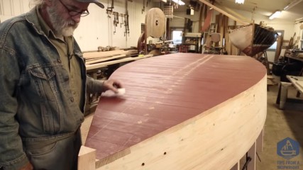 Изработване на дървена, плоскодънна лодка. Епизод- 21