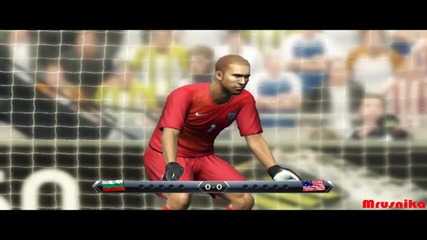 Пес 2013 - България Срещу Сащ - Дузпи - Penalty Shootout