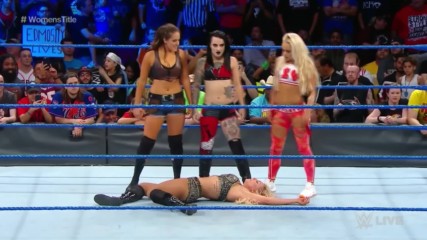Ruby Riott, Liv Morgan & Sarah Logan emerge from NXT with a surprise attack on SmackDown LIVE: Wal3ooha, 25 November, 20