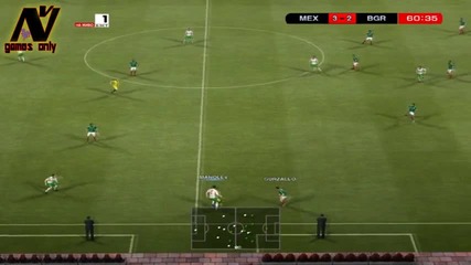 Pes 2012 Fifa World Cup 14 Мексико - България. Епизод 3
