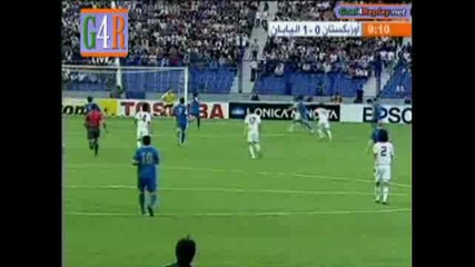 Узбекистан - Япония 0:1 Оказаки
