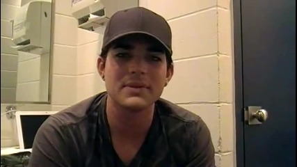 03 Adam Lambert - Question of the Day 10 - 09 - 09 Video 