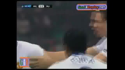 Milan - Manchester Utd 1 - 2 (2 - 3, 16 2 2010)
