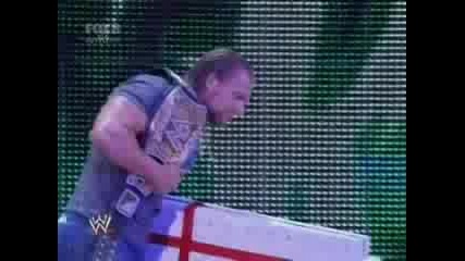 Triple H interrupts the wedding