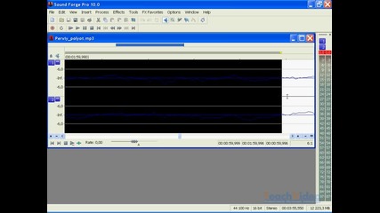 Урок 07 - Sound Forge Pro 10 - Избиране