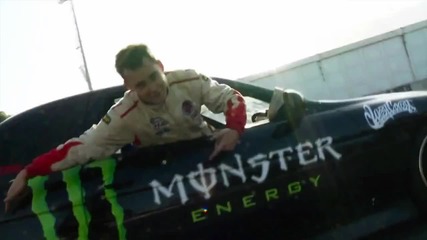 Monster Energy Team Triple Black - Drifting, Girls, & Monster