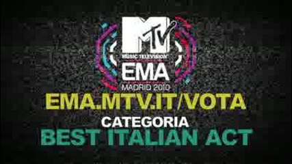 Vota i dari agli Ema 2010 