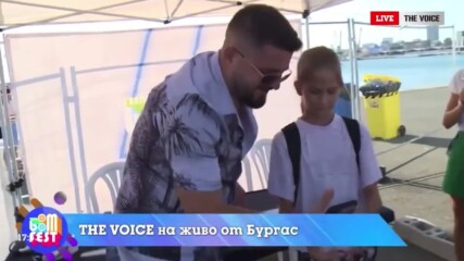 THE VOICE на живо от TEEN BOOM FEST 2022 Бургас: На гости при Alper Chochev [08]