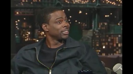 Chris Rock в Шоуто на David Letterman 