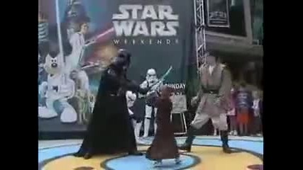 Смях !!! Darth Vader С Калпав Меч 