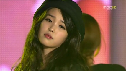I U - You And I + Good Day ( Jazz Version ) ( 31-12-2011 M B C Gayo Daejun )