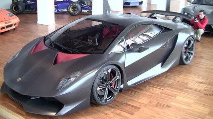 Lamborghini Sesto Elemento in detail