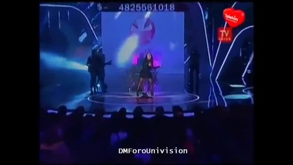 #video @dulcemaria cantando _inevitable_ y _yano_ en Teleton Chile [hd]