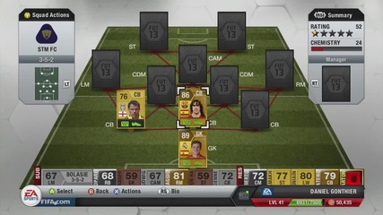 The Most Loyal Team on Fifa 13!