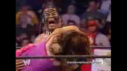Umaga Vs Maria - John Cena Interfiers