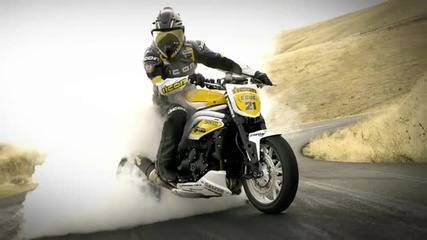Motorcycle vs. Car Drift Battle