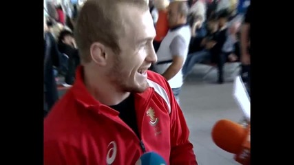 Медалистът Дубов: Пак тръгнахме напред