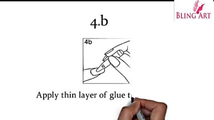 Apropriate Steps to Apply the False Nails