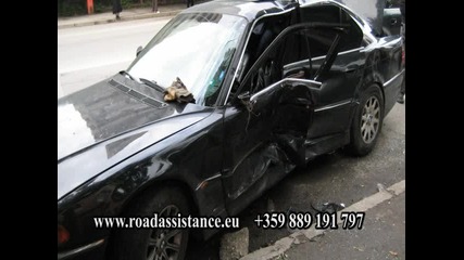 Bmw Crash roadassistance 