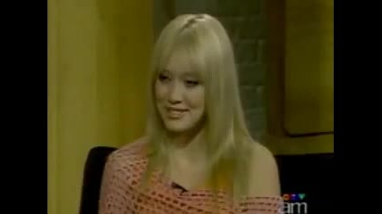 Hilary Duff Interview