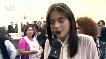 fashiontv Ftv.com - Sao Paulo Fw S S 2010 - Reinaldo Lourenco Backstage 