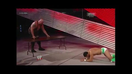 Wwe Royal Rumble 27.01.2013 Alberto del Rio vs Big Show ( Last man standing )