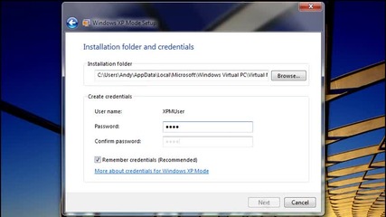 Using Windows Xp Mode (windows 7)