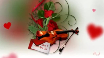 And I love you so Violin and Piano