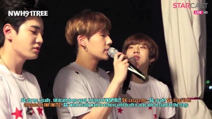 [eng Sub] 150711 Infinite Acoustic Preview live - Part 4