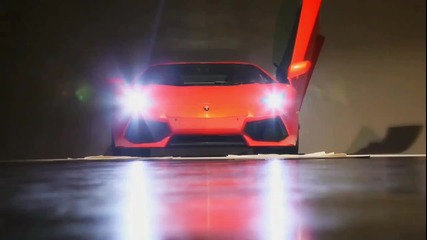 Една от най-бързите коли Lamborghini-aventador