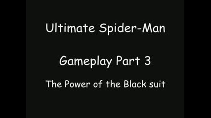 Ultimate Spider-man Black Suit [gameplay]