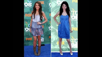 Miley vs. Selena - Flashback