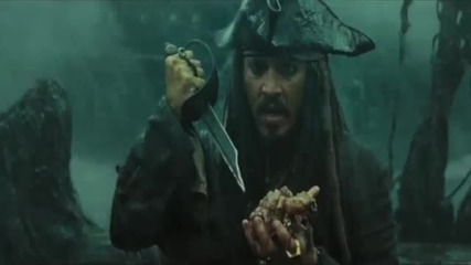 Will Turner and Davy Jones Death (high Quality) 