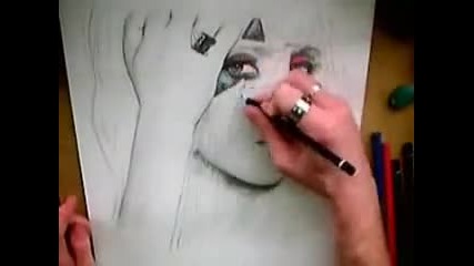 Как да нарисуваме Lady Gaga 