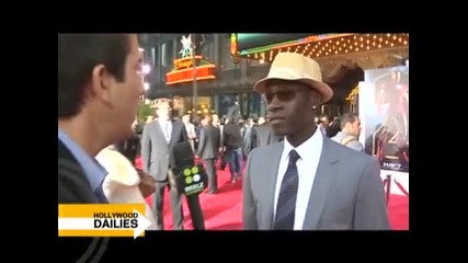 Iron Man 2 Premiere On The Red Carpet with Cast Members 