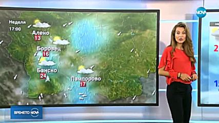 Прогноза за времето (26.05.2018 - централна емисия)