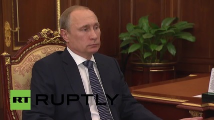 Russia: Governor of Chelyabinsk Region briefs Putin on booming steel industry