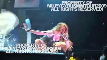 Miley Cyrus - Start All Over - Front Row - Las Vegas - Wonder World Tour 2009 