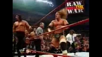 Raw 10.01.00 - Degeneration X vs The Rock, Mick Foley & Acolytes 