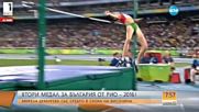 ИЗКЛЮЧИТЕЛНО: Сребърен медал за Мирела Демирева в Рио!