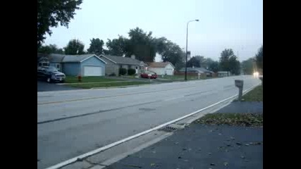 Mustang burnout
