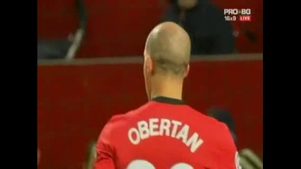 Ман Юнайтед 0:1 Бешикташ 26.11.09 /шампионска лига/
